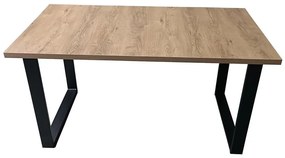 Rozkladací jedálenský stôl COLIN dub