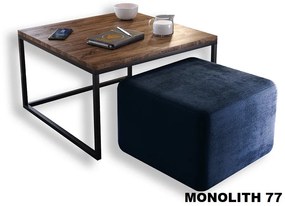 KONFERENČNÝ STOLÍK BELLA DUB STIRLING + TABURET ZAMAT