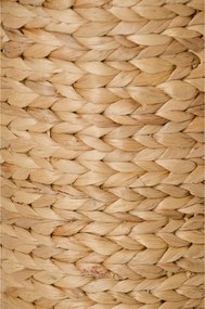 Kvetináč CLASSIC ROUND, vodný hyacint, výška 60 cm, natur