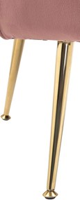 Stolička Rosita zamat - ružová