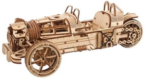 Ugears 3D drevené mechanické puzzle Trojkolesový UGR-S