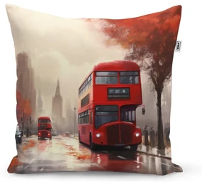 Sablio Vankúš Londýn Double-decker 1 - 50x50 cm