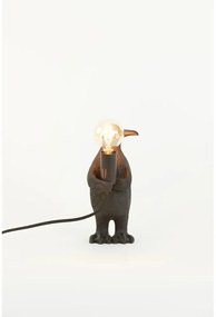 Matne čierna stolová lampa (výška 24 cm) Penguin – Light &amp; Living