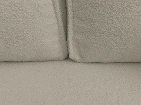 Rozkladacia obojstranná sedacia súprava do L SMART BOUCLE 232x143 cm, sivobéžová