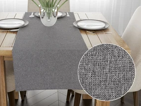 Biante Dekoračný behúň na stôl BKT-551 Sivý režný 20x120 cm