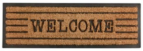 Rohožka Welcome 75 cm hnedá