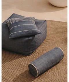 Tmavomodrý záhradný taburet Vedell – Kave Home