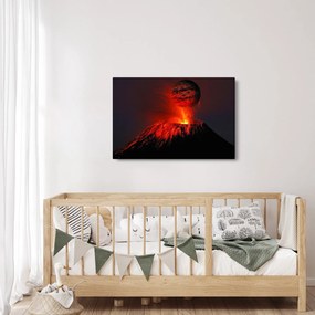 Obraz sopky (90x60 cm)
