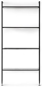 Čierny regál Edge by Hammel, šířka 94 cm