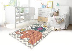Koberce Breno Kusový koberec PASTEL KIDS 48/SVS, viacfarebná,160 x 230 cm