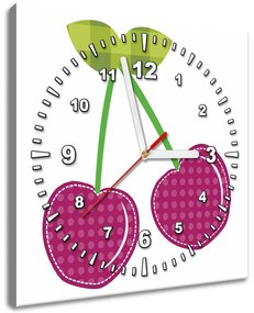 Gario Obraz s hodinami Višne Rozmery: 30 x 30 cm