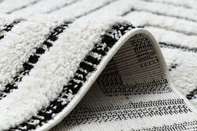 Koberec SEVILLA Z788B, biely/ antracit , Maroko, Shaggy