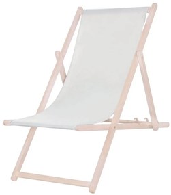 Platinet Záhradné lehátko sivé/buk PL0504