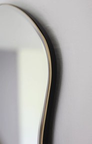 Ferm Living Designové nástenné zrkadlo Pond Full size Brass