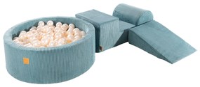 Bazénová zostava Corduroy Turquoise, 90x30 cm