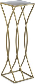 STOJAN NA KVETINÁČ TWIST 75X23X23 CM ZLATÁ