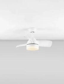 LED biele designové stropné svietidlo Nerina s diaľkovým ovládaním