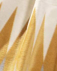 Deka Cotton Cloud 150x200cm žlto, krémovo šedá kombinácia