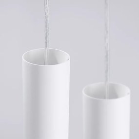 Sollux SL.1689 - Luster na lanku LAMI 3xGU10/10W/230V biela