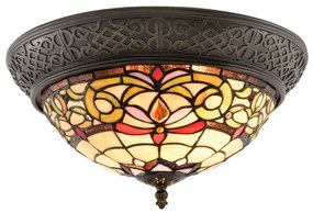 Prisadené svietidlo stropnica vitráž