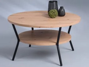 Okrúhly konferenčný stolík Aurora, dub artisan%