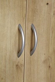 Šatníková skriňa Case, 91 cm, dub artisan