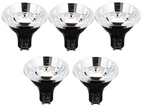 Sada 5 inteligentných stmievateľných LED žiaroviek GU10 AR70 6W 500 lm 2200 - 6500K