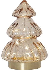 Oranžová svetelná dekorácia s vianočným motívom ø 12 cm Abete – Star Trading