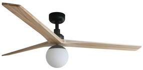 FARO 34282WT-11L-Str. ventilátor KLIML 1xE27/15W/230V borovica/čierna pr.150cm W