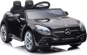 LEAN CARS Elektrické autíčko Mercedes SLC 300 LED MP3 čierne