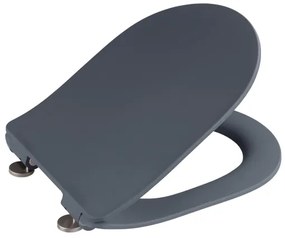 WENKO 23828100-WC sedadlo SEDILO 45,2x36,2 cm sivá/strieborná