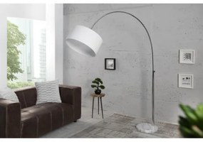 Stojaca lampa 35596 Oblúková Biela  - Komfort-nábytok