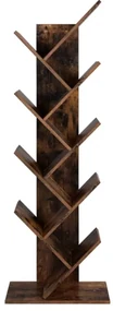 Regál na knihy Tree hnedý