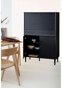 Čierna vinotéka v dekore jaseňa 89x136 cm Mistral - Hammel Furniture
