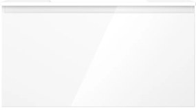 Mexen Orio, kúpeľňová skrinka 90 cm s umývadlom Otis, 1 zásuvka, biela lesklá, 91A10-09047-1-BF00-W18M00