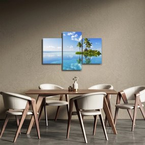 Obraz - Tropický ostrov (90x60 cm)