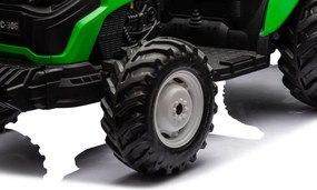 LEAN CARS Elektrický traktor HC-306 zelený 24V