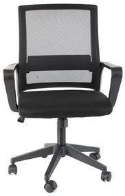 Kancelárska stolička Mona 1 + 1 ZADARMO, čierna