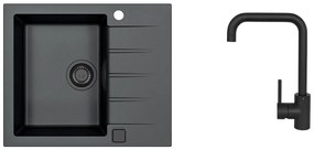 SET ALVEUS CADIT 10/91 BLACK ADDITION + BATERIE OZ black - addition