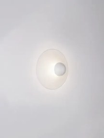 LED biele nástenné svietidlo Edem