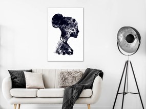 Artgeist Obraz - Abstract Profile (1 Part) Vertical Veľkosť: 40x60, Verzia: Premium Print