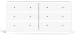 Biela komoda Tvilum May, 143 x 68 cm