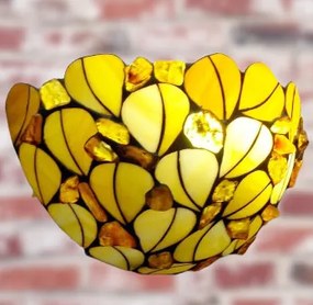 Nástenná jantár Tiffany 30*19 AMBER