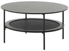 Dizajnový konferenčný stolík Lakshmana 80 cm čierny