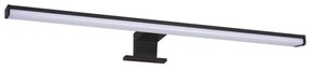 Kanlux 34933 - LED Kúpeľňové osvetlenie zrkadla ASTIM LED/12W/230V IP44 čierna 34933