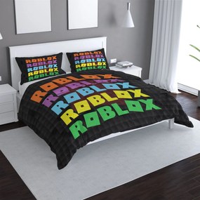 Sablio Obliečky ROBLOX Farebný text - 140x220 / 90x70