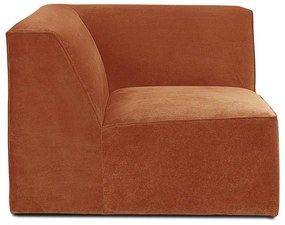 Oranžový menčestrový modul pohovky Sting – Scandic