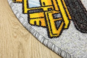 Koberec STAVBA kruh