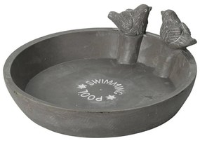 Vtáčie pítko SIMIL 23,5 cm šedé