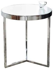 Sklenený konferenčný stolík Art Deco Ø 45 cm »